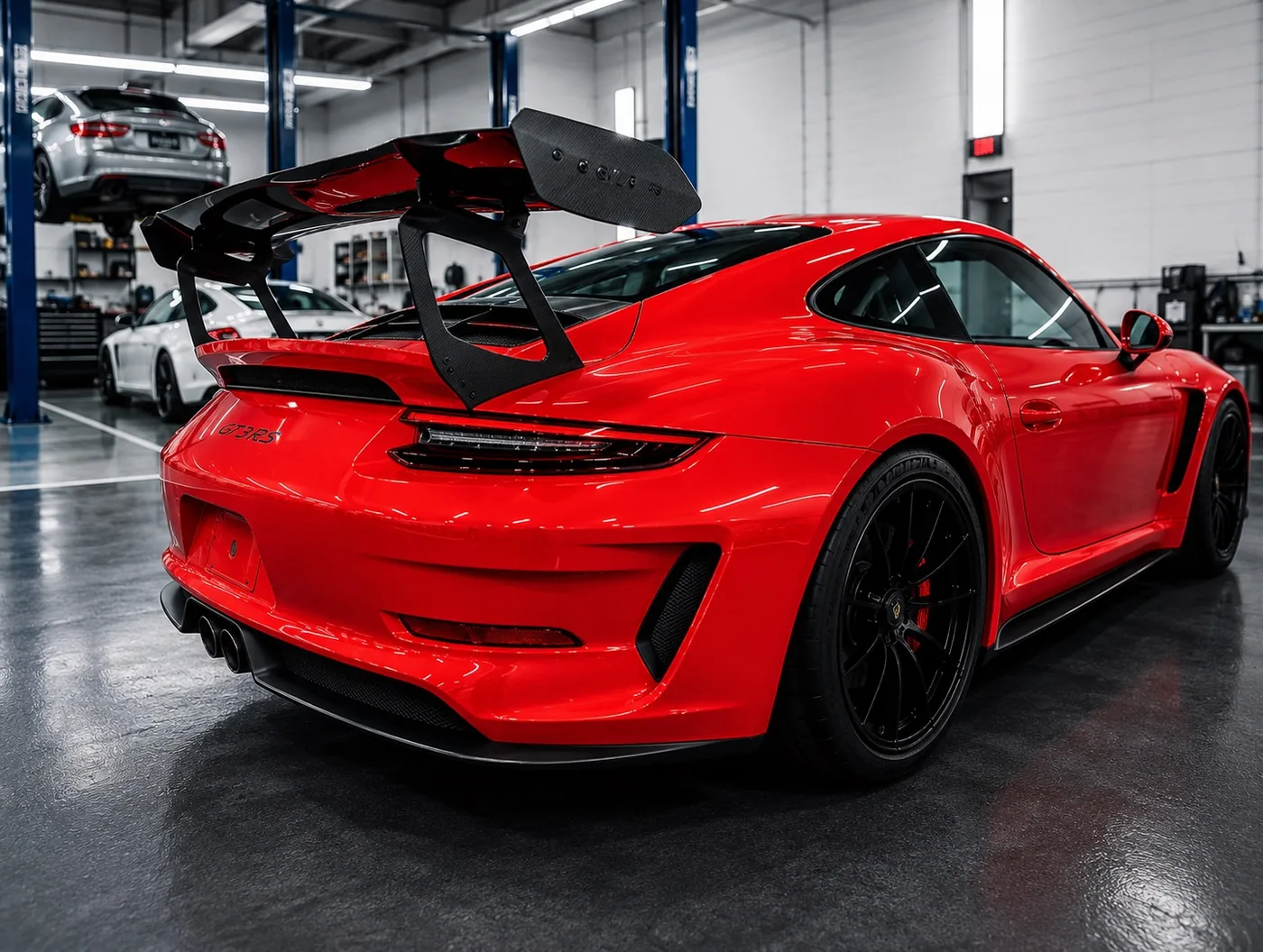 Porsche GT3 RS CLEAR PRO+ 施工